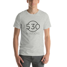 Load image into Gallery viewer, 530 Builders Tee Black Logo