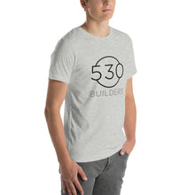 Load image into Gallery viewer, 530 Builders Tee Black Logo
