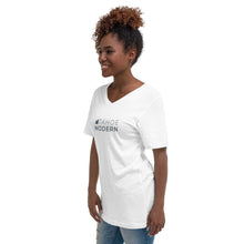 Load image into Gallery viewer, Unisex Short Sleeve V-Neck T-Shirt