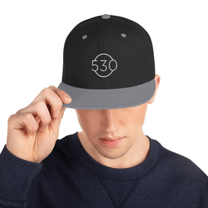 530 Builders Snapback Hat White Logo