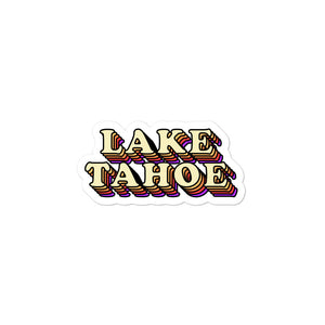 Lake Tahoe Sticker