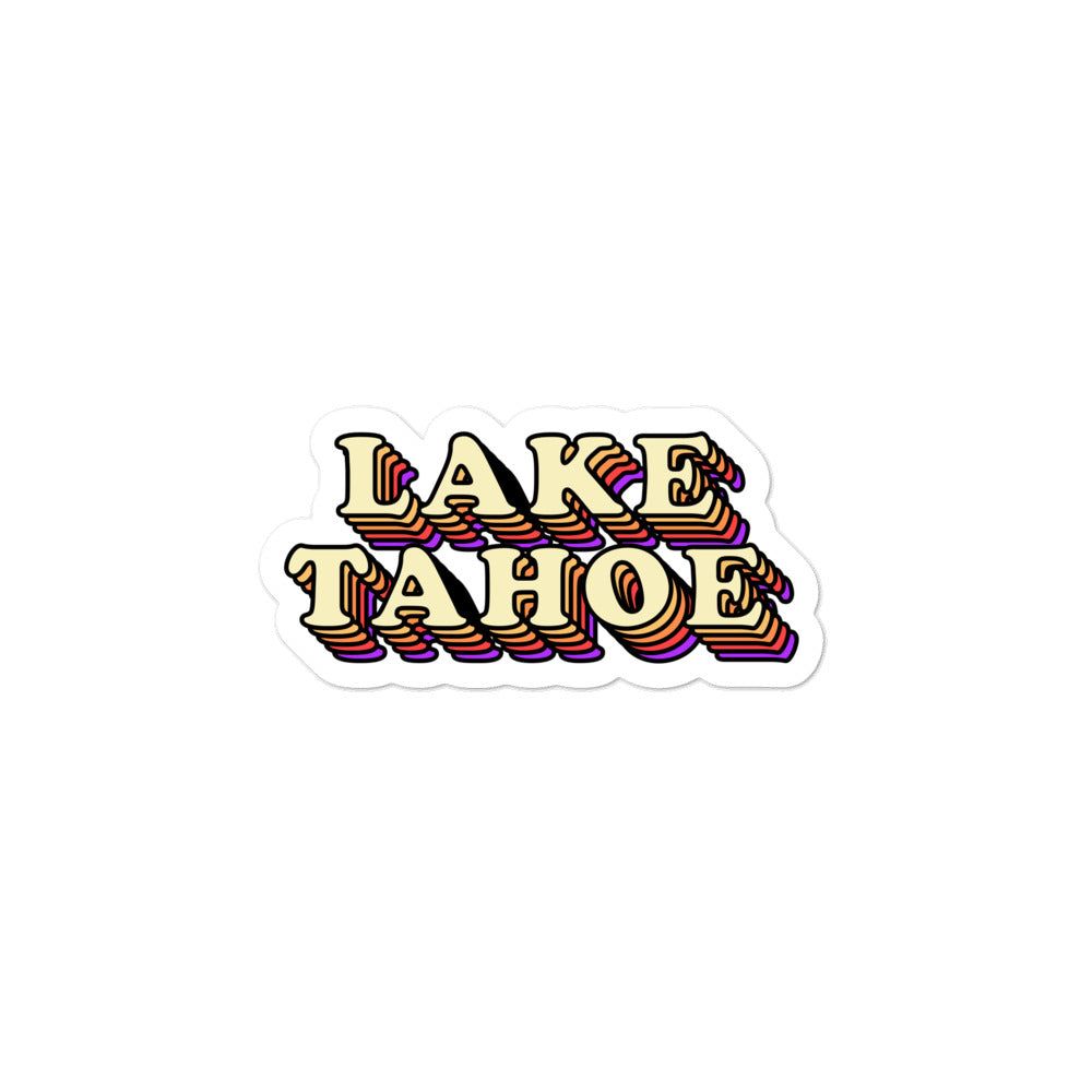 Lake Tahoe Sticker