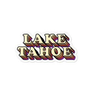 Lake Tahoe Sticker