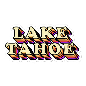 Lake Tahoe Sticker