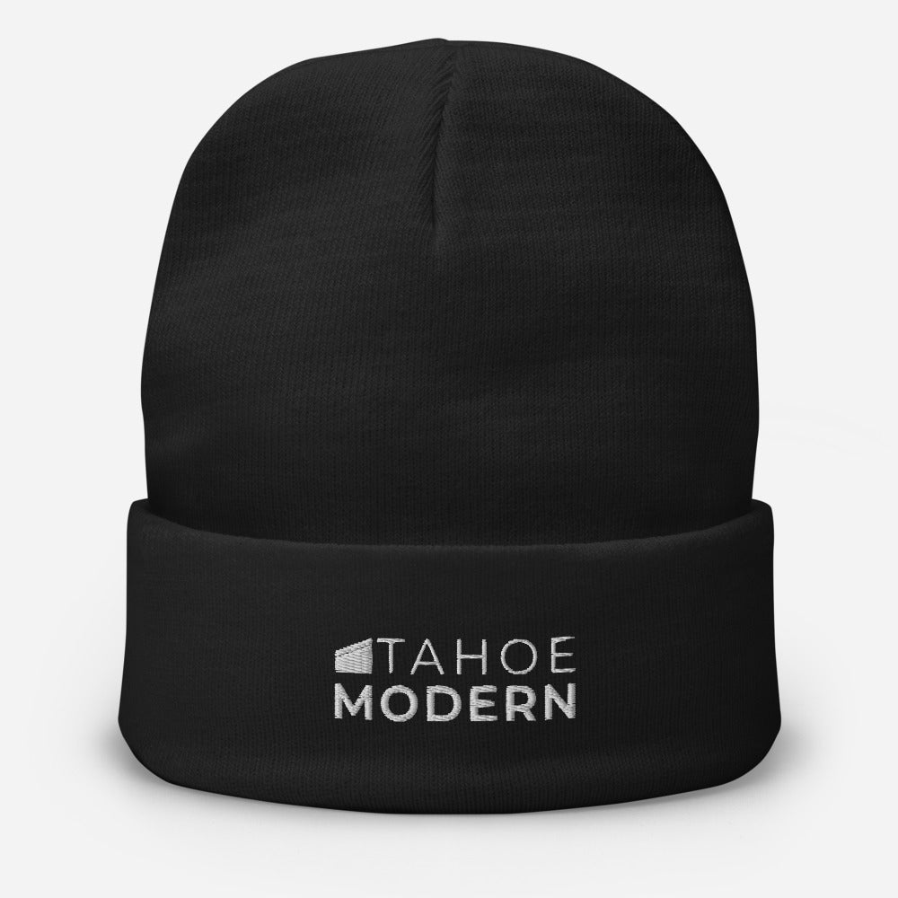 Tahoe Modern Embroidered Beanie