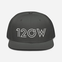 Load image into Gallery viewer, 120º West Flat Brim Snapback
