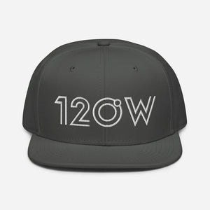 120º West Flat Brim Snapback