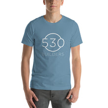 Load image into Gallery viewer, 530 Builders Tee White Logo
