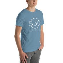 Load image into Gallery viewer, 530 Builders Tee White Logo
