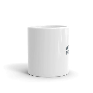 White glossy mug